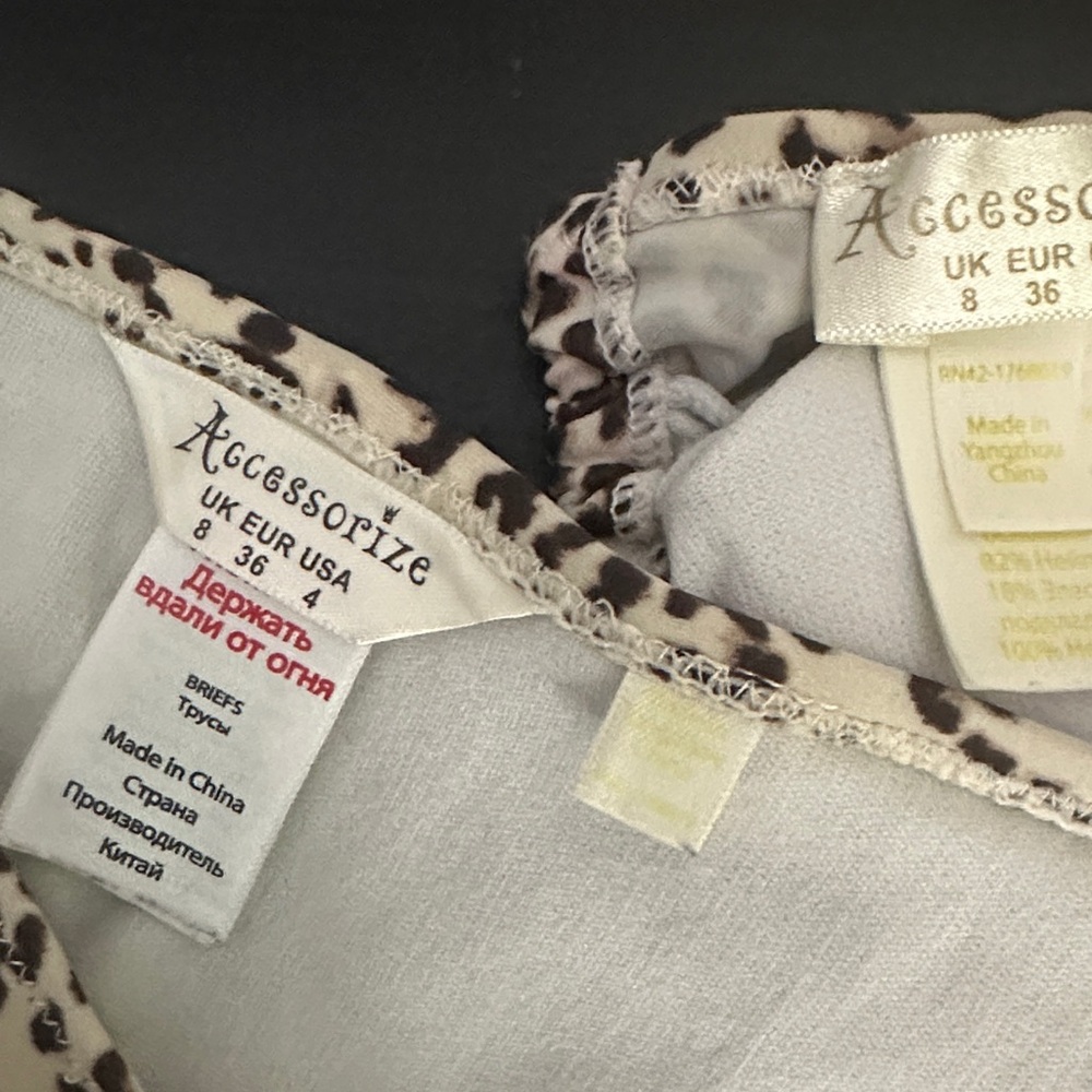 Accessorize Leopard Bikini with Pink Ties - Picture 3 of 4